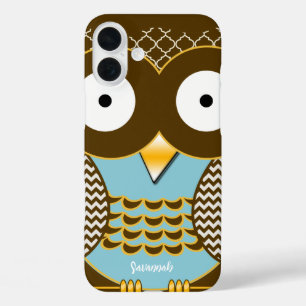 Kies uw kleur voor het kleurrijke Zig Zag-patroon iPhone 16 Plus Hoesje