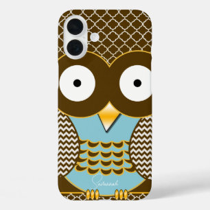 Kies uw kleur voor het kleurrijke Zig Zag-patroon iPhone 16 Plus Hoesje