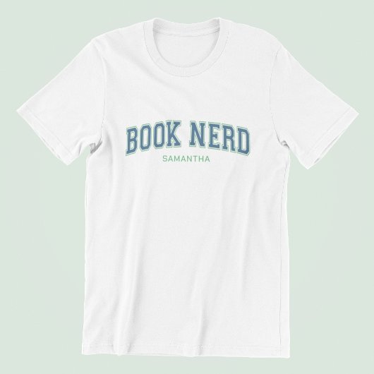 Kies uw kleuren Boek Nerd T-shirt