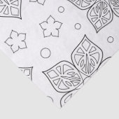 Kies uw kleurenpatroon tissuepapier (Detail)