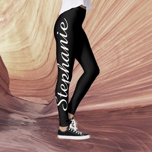 KIES UW Leggings voor aangepaste kleuren met naam