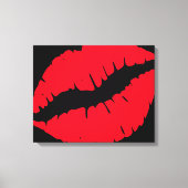 Kies uw lipstick-kleurcode canvas afdruk (Voorkant)