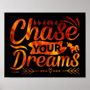 KIES UW motivatie prijsopgave VOOR DREAMS Poster