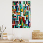 Kies uw pad 24 x 36 Poster (Keuken)