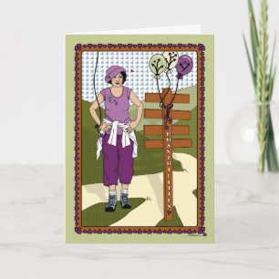 Kies uw pad_A_Greeting Kaart