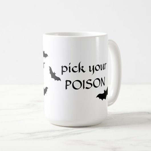 Kies uw POISON Halloween Mok (Voorkant rechts)