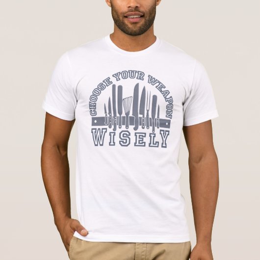 Kies uw shirt Weapon - kies stijl en kleur (Voorkant)