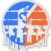 Kies uw toekomst sticker (Voorkant)