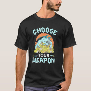 Kies uw Weapon Dice Rpg Pen Paper Roleplay Dra T-shirt