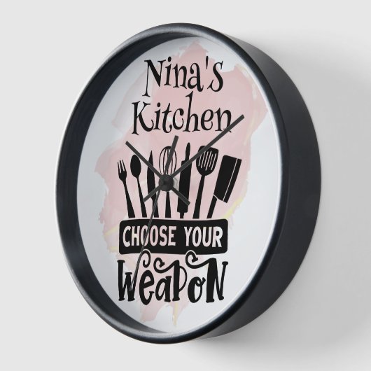 Kies uw Weapon Kitchen Tools Pink Splash (Hoek)