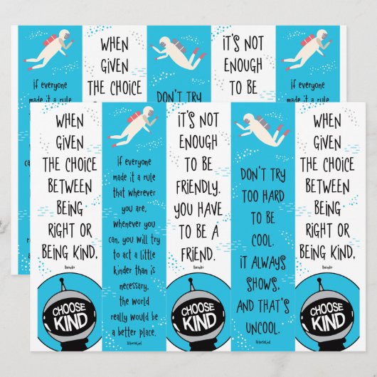 Kies voor Bladwijzer voor DIY Kaart (Voorkant / Achterkant)