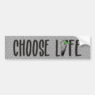 Kies voor de Baby voetafdruk van uw leven met uw t Bumpersticker