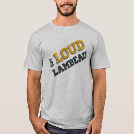Kies voor de luid Lambeau Go Pack Go T-shirt (Voorkant)