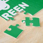 Kies voor groene ~ Drive Electric Cars Legpuzzel (Zijkant)