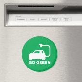 Kies voor groene ~ Drive Electric Cars Magneet (Insitu (Vaatwasser))