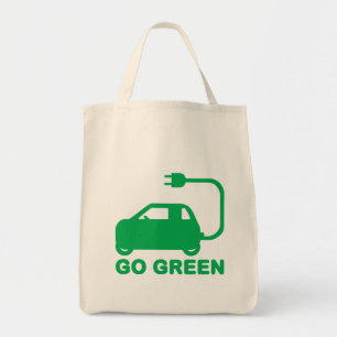 Kies voor groene ~ Drive Electric Cars Tote Bag