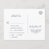 Kies voor het RSVP-Briefkaart in het menu Tropisch (Achterkant)