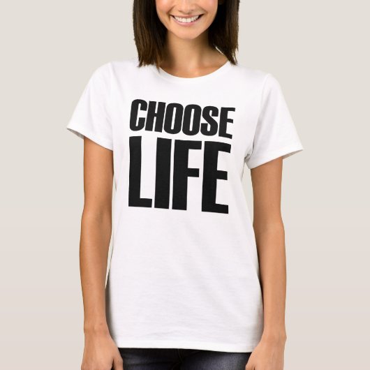 Kies voor het T-shirt met Life Eighties (Voorkant)