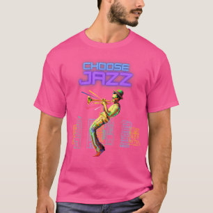 Kies voor Jazz - Cool Smooth Jazz Lover Music T-shirt