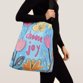 Kies voor Joy Kleurrijke Bloemenkunst Crossbody Tas (Dichtbij)