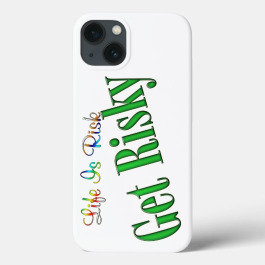Kies voor Risky Case-Mate iPhone Case (Achterkant)