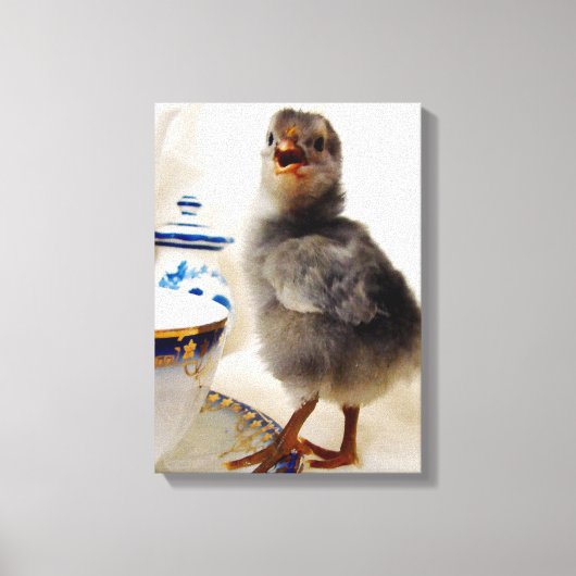 Kies voor Teacup Canvas Afdruk (Voorkant)