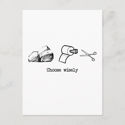 Kies voor Wisely Briefkaart (Voorkant)