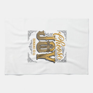 Kies vreugde Romans 15_13 Christelijk geloof Shirt Theedoek