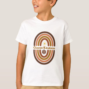 Kies vriendelijkheid, maak de wereld vriendelijker t-shirt