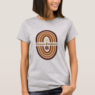 Kies vriendelijkheid, maak de wereld vriendelijker t-shirt