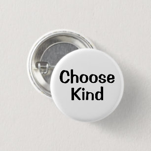 Kies Vriendelijkheid   Motivatie Knop Ronde Button 3,2 Cm