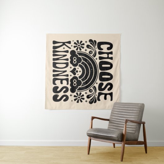 Kies vriendelijkheid  wandkleed (In Situ (horizontaal))