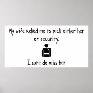 Kies Wife of Security Poster
