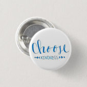 Kies Witte Button Kindness (Voorkant /achterkant)