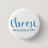 Kies Witte Button Kindness (Voorkant)