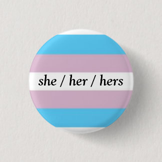 Kies Yer Pronoun-knoppen Ronde Button 3,2 Cm