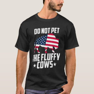 Kietel De Pluizige Koeien Niet Bizon Yellowstone B T-shirt