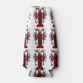 Kietel deze kreeftfles en blikknuffels flesjeskoeler (Voorkant)