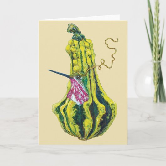 Kieth carte colibri de calliope 5x7 (Devant)