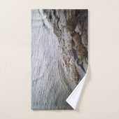 Kieuwen bij de strand bad handdoek (Handdoek)