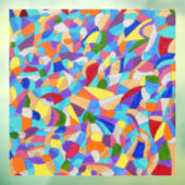 Kieuwen op een strand raamsticker (Vel 3)