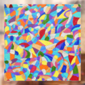 Kieuwen op een strand raamsticker (Vel 2)