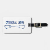 Kieuwen van de kathedraal bagagelabel (Voorkant horizontaal)