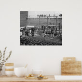 Kieuwen van Lincoln Conspirators, 1865 Poster (Keuken)