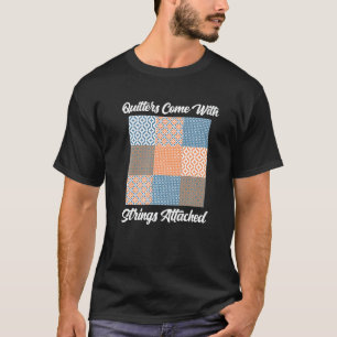 Kieuwen worden geleverd met strengen vastgemaakt k t-shirt