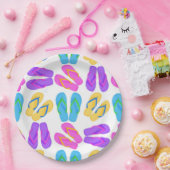 Kieuwvloerpatroon bord van papier (Feest)