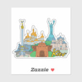 Kiev-stickers Sticker (Vel)
