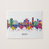 Kiev Ukraine Skyline Legpuzzel (Horizontaal)