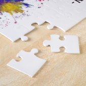 Kiev Ukraine Skyline Legpuzzel (Zijkant)