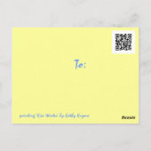 Kiev Winter Briefkaart (Achterkant)